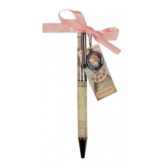 Στυλό Διαρκείας Santoro Με Glitter Mirabelle Grace 0.7 mm Μπλε image 0