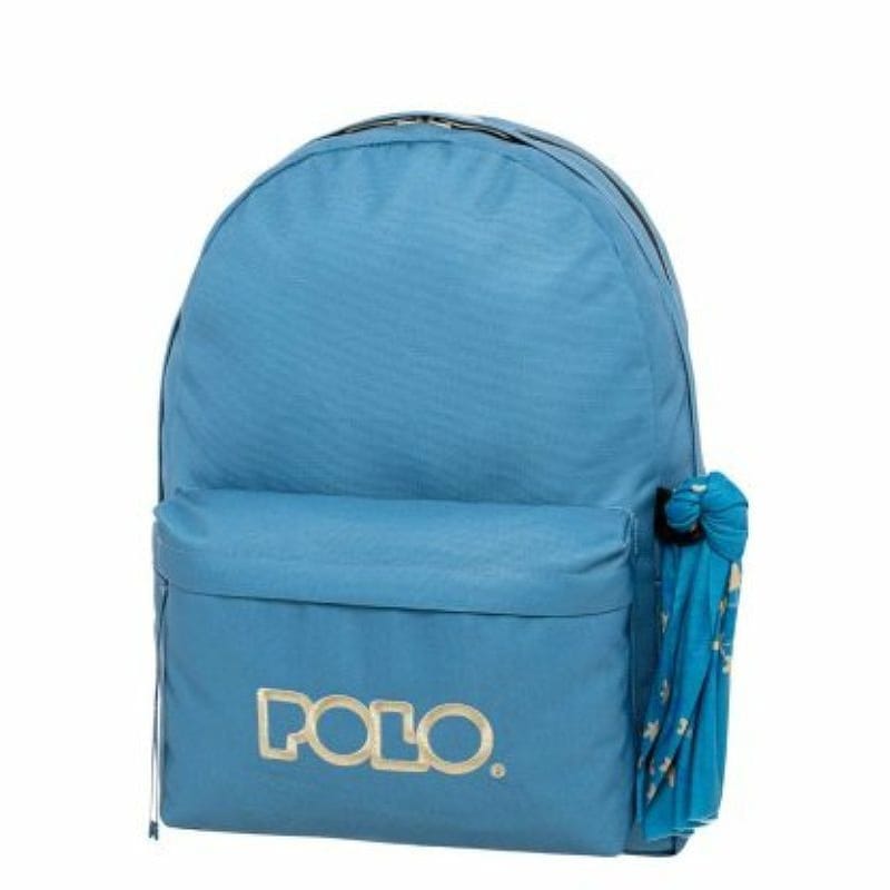 Τσάντα Polo Πλάτης Original Double Scarf Γαλάζιο