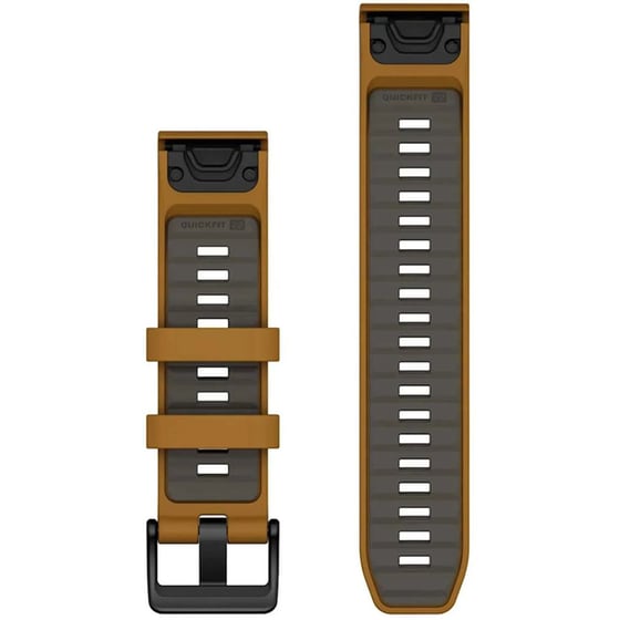Λουράκι Garmin QuickFit 22 Silicone Band για Garmin QuickFit 22mm - Autumn with Pebble Gray image 1