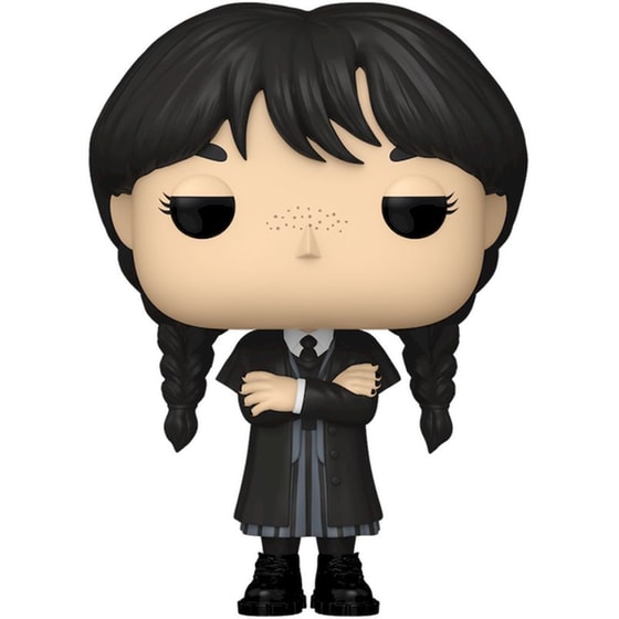 Funko Pop! Television: Wednesday - Wednesday Addams (Black Coat) #1815 image 0