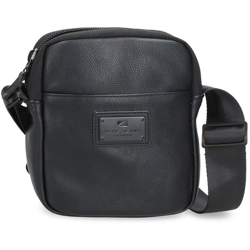 PEPE JEANS Pepe Jeans Τσαντάκι Ώμου 15x19.5x6cm Σειρά Egham - Μάυρο