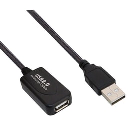 Καλώδιο PowerTech USB-A Male σε USB-A Female - 25m