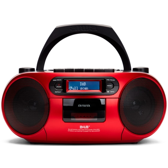 Φορητό Radio/CD Aiwa BBTC-660DAB/RD - Κόκκινο image 0