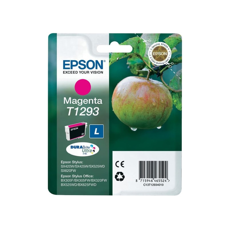 Epson T1293 Ματζέντα Μελάνι Εκτυπωτή C13T12934011 EPSON