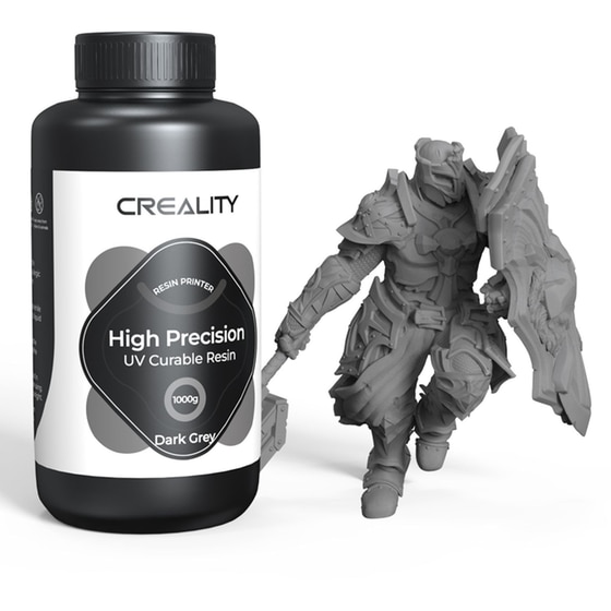 Creality Resin 8K Resin για 3D Printer 1kg - Dark Grey image 0