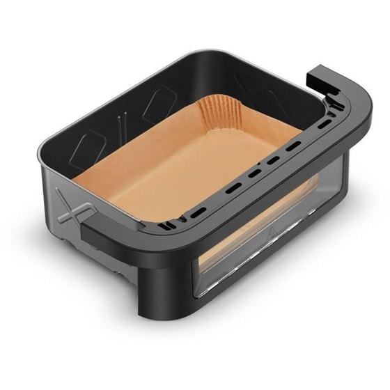 ROHNSON R-2881 με Αποσπώμενο Κάδο 2950 W 11.5 L Γκρι/Μαύρο Φριτέζα Αέρος image 3