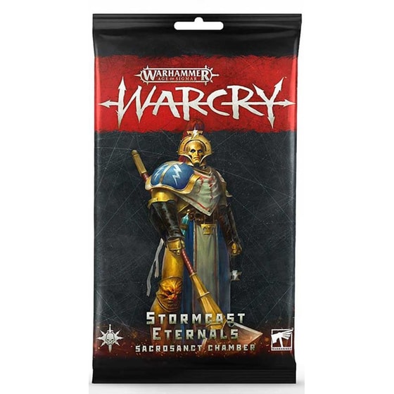 Warcry: Stormcast Eternals Sacrosanct Chamer Cards Warhammer: Age of Sigmar GAMES WORKSHOP image 0