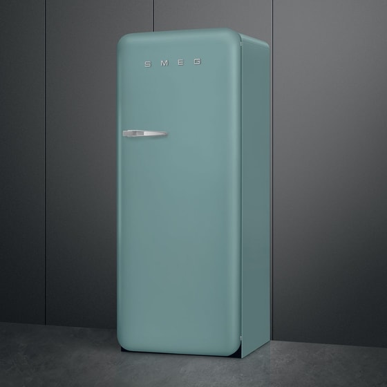 SMEG FAB28RDEG6 270 Lt Emerald Green Ψυγείο Μονόπορτο image 3