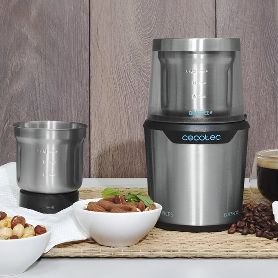 ΗCECOTEC TitanMill 300 DuoClean CEC-01559 300 W Ασημί Ηλεκτρικός Μύλος Άλεσης Καφέ image 1