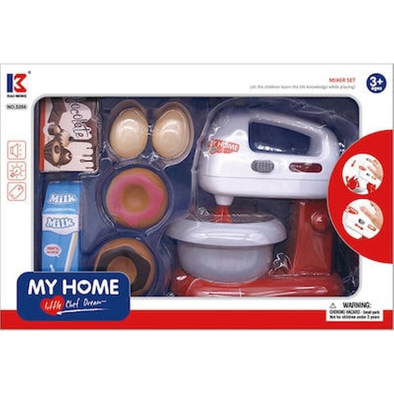 Σούπερ Σετ Μίξερ Με Φως Και Ήχους Και Γλυκά My Home Mixer