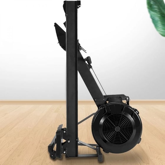 Κωπηλατική με Αερο-Μαγνητική Αντίσταση Power Force Power Train Air Rower PF-14007 260x63x75cm - Μαύρη image 4