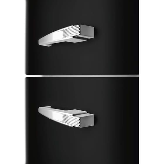 SMEG FAB32LBL5 Total No Frost 331 Lt Μαύρο Ψυγειοκαταψύκτης image 2