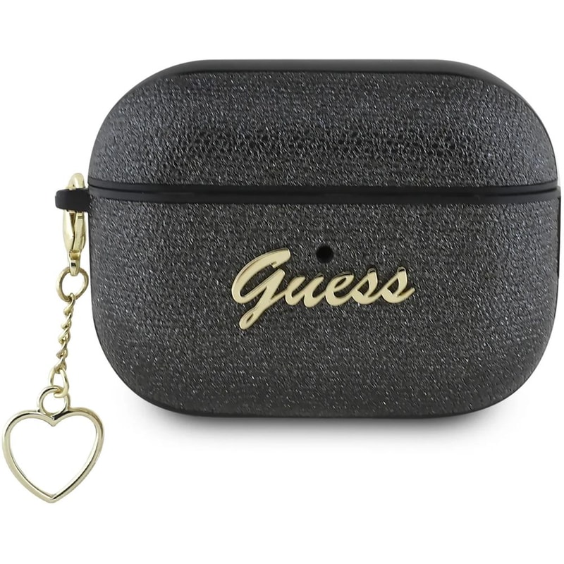 GUESS Θήκη Ακουστικών Guess 4G Charm Collection για Apple AirPods Pro 2nd Gen - Black