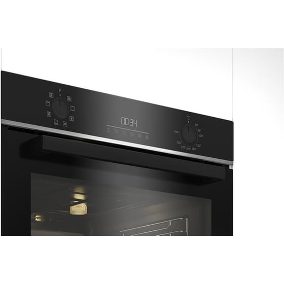 BEKO BBIR13300XC 72 Lt Μαύρο Εντοιχιζόμενος Φούρνος Άνω Πάγκου image 3