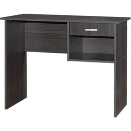 Γραφείο με Συρτάρια Pakoworld Michael από Μοριοσανίδα 88x45x72 cm - Ανθρακί