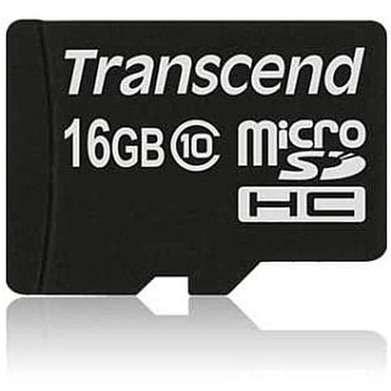Transcend MicroSD 16 GB Class 10 image 0