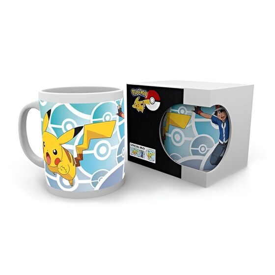 Κούπα GB Eye Pokemon Pikachu Κεραμική 320 ml - Ash's Pikachu image 1