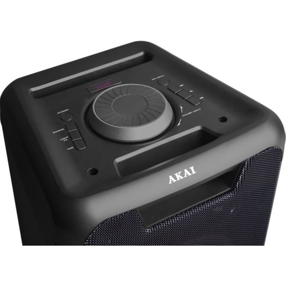 Party Speaker Akai Party Box 800 60W Karaoke - Μαύρο image 6