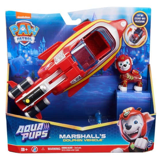 Spin Master Σετ Παιχνιδιού Paw Patrol Aqua Pups Θεματικά Οχήματα - Τυχαία Επιλογή Σχεδίου image 2