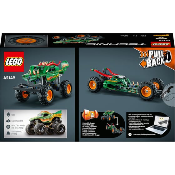 LEGO® Technic Monster Jam™ Dragon™ (42149) image 4