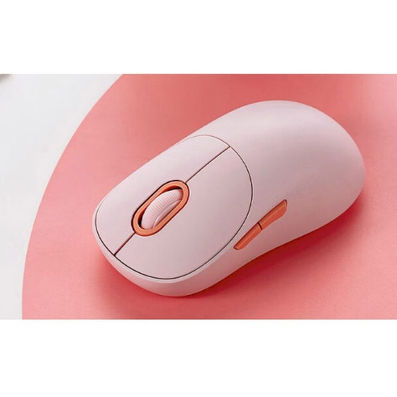Xiaomi Wireless Mouse 3 Ασύρματο Ποντίκι Pink image 3