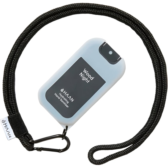 Θήκη για Αντισηπτικό 30 ml Haan Wood Night - Μαύρη image 1