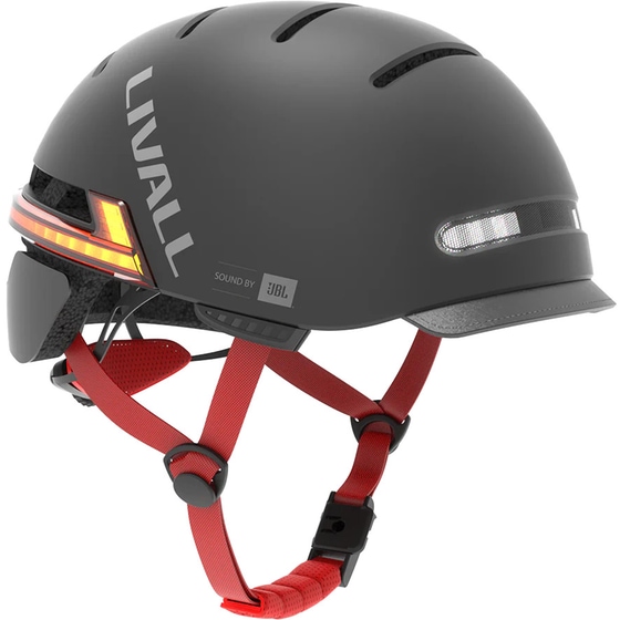 Κράνος Livall BH51M NSO 57-61cm με Φωτάκι LED & Ηχεία JBL- Μαύρο image 0