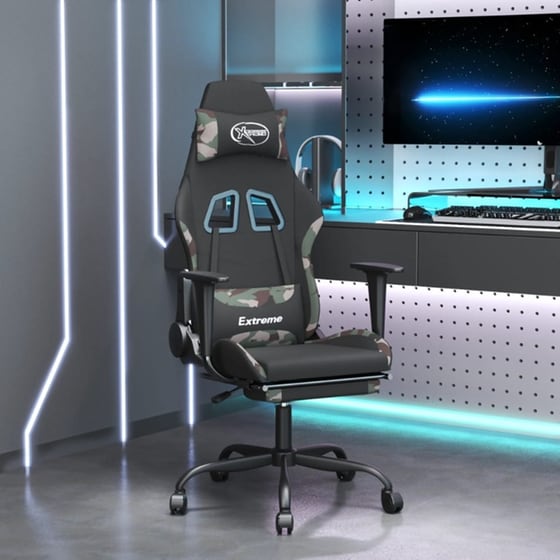 Καρέκλα Gaming VIDAXL 3143732 με Υποπόδιο image 9