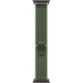 Λουράκι Apple Trail Loop S/M για Apple Watch 49mm - Green/Neon with Black Titanium Finish