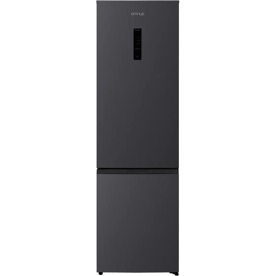 OMNYS FCN-E6201IN Total No Frost 326 Lt Μαύρο Ψυγειοκαταψύκτης image 0