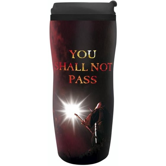 Κούπα Θερμός Abystyle The Lord of the Rings You Shall Not Pass από PVC 355 ml - Πολύχρωμη image 0