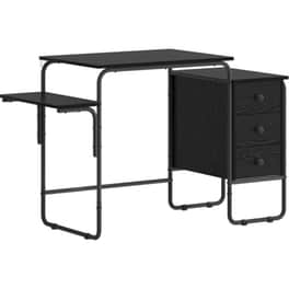 Γραφείο VidaXL με Αποθηκευτικό Χώρο 120x50x75 cm - Μαύρη Δρυς