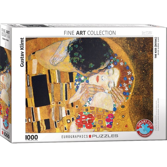 Παζλ Eurographics Gustav Klimt: The Kiss (Detail) (1000 Κομμάτια) image 0