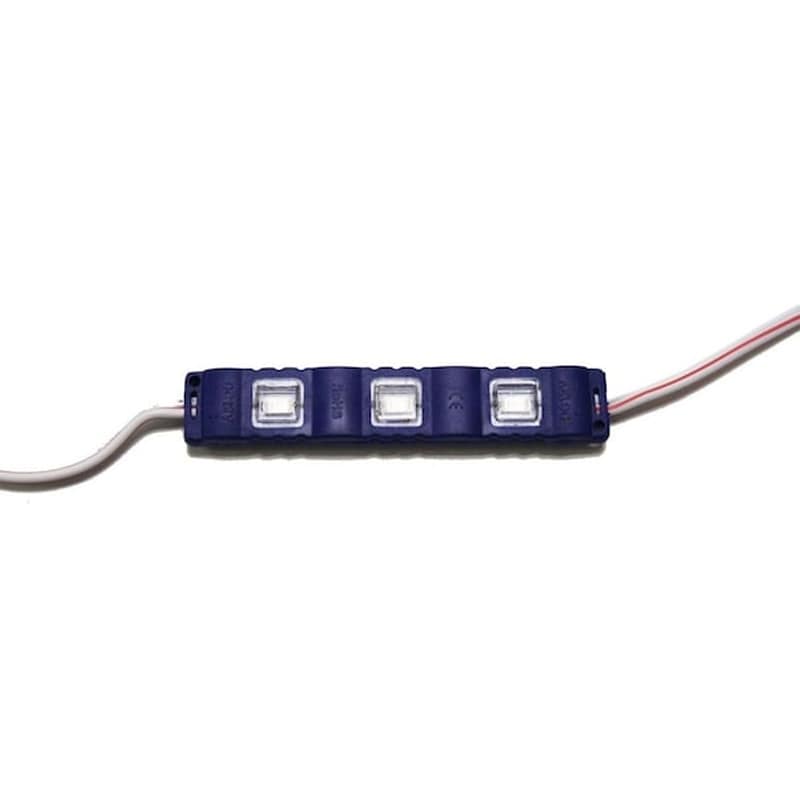 E-DAMIANAKIS Led Module 3 Smd 5630 Chips 1.5 Watt Μπλε Για Επιγραφές 120120121 Oem