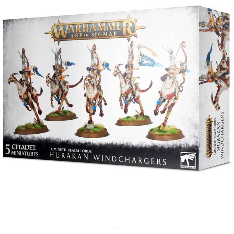 GAMES WORKSHOP Lumineth R-lords: Hurakan Windchargers Warhammer: Age of Sigmar GAMES WORKSHOP