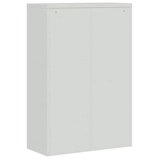 Ντουλάπι Γραφείου VidaXL από Ατσάλι 90x40x140 cm - Γκρι image 5