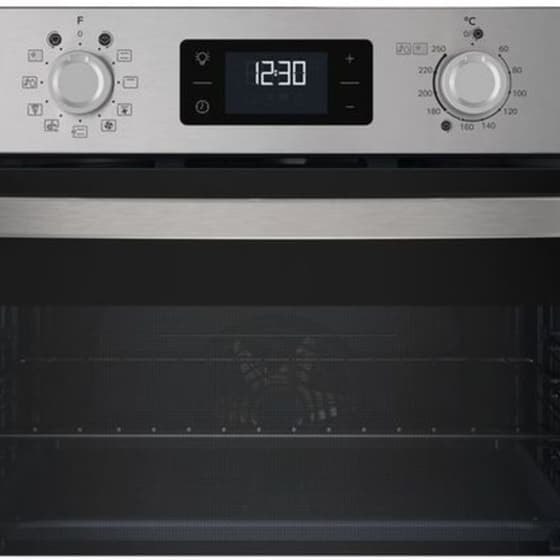 INDESIT IO 278PS X & RI 261 X 71 Lt Inox Εντοιχιζόμενος Σετ Φούρνος και Εστία image 3
