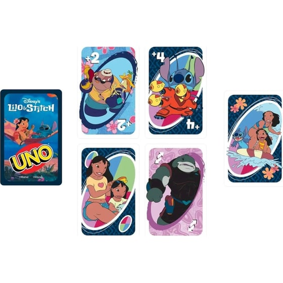 UNO Lilo & Stitch Επιτραπέζιο (Mattel) image 3