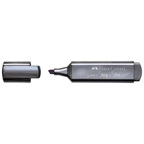 Μαρκαδόρος Υπογράμμισης Faber Castell Ασημί 2.0 mm image 0