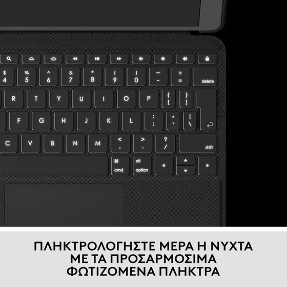 Logitech Folio Touch Πληκτρολόγιο για Apple iPad Air 10.9" (4th/5th Gen) και iPad Air 11" M2 (6th Gen) - Oxford Grey image 6