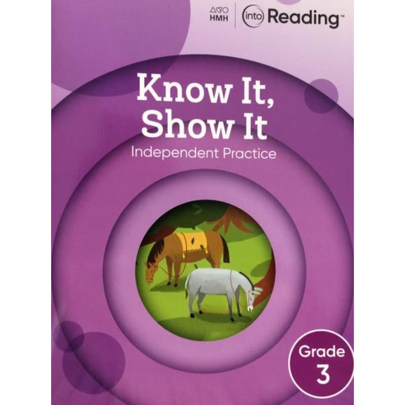 Into Reading Know It Show It Grade 3