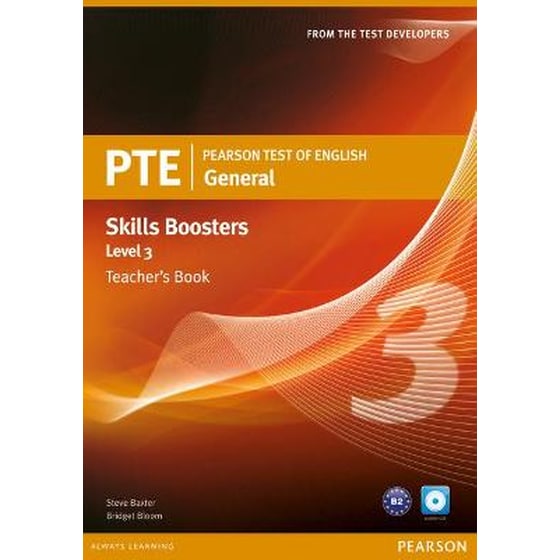 Pearson Test of English General Skills Booster 3 Teacher's Book and CD Pack image 0