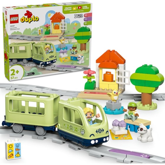 LEGO® DUPLO® Town Διαδραστικό Τρένο για Περιπέτειες (10427) image 6