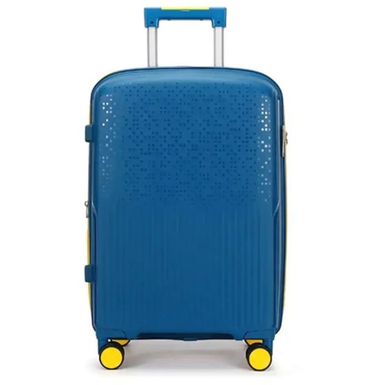 Βαλίτσα&nbsp;Μεγάλη&nbsp;Amber&nbsp;Μπλε 75cm image 0