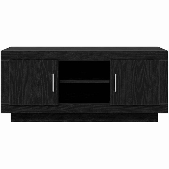 Έπιπλο Τηλεόρασης VidaXL 102 x 35 x 45 cm - Μαύρη Οξιά image 5