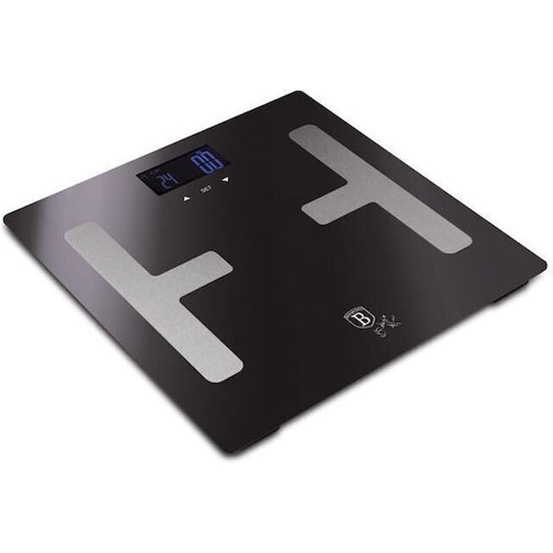 BERLINGER HAUS BERLINGER HAUS Ψηφιακή Ζυγαριά με BH-9684 Λιπομετρητή Μάυρο