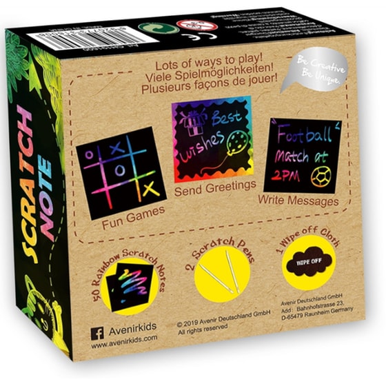 Ζωγραφική Scratch Avenir Scratch Notes image 1