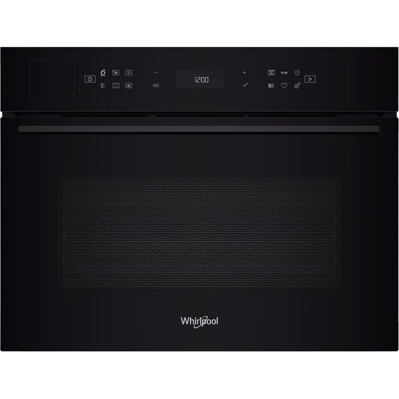 WHIRLPOOL WCT7A9PHTSB με Grill 53 Lt Μαύρο Εντοιχιζόμενος Φούρνος Μικροκυμάτων
