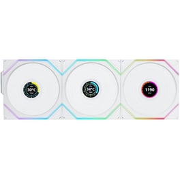 Σετ Ανεμιστήρων  Lian Li Uni Fan Tl-lcd Wireless 120mm - Λευκό