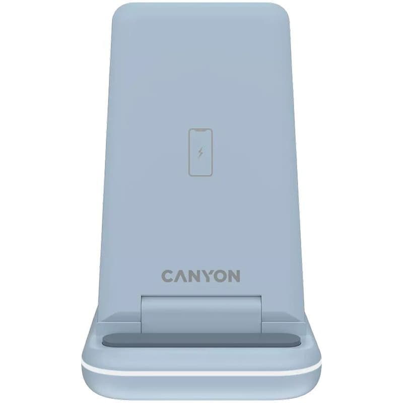 CANYON Ασύρματος Φορτιστής 3 σε 1 Canyon WS-304 - Blue